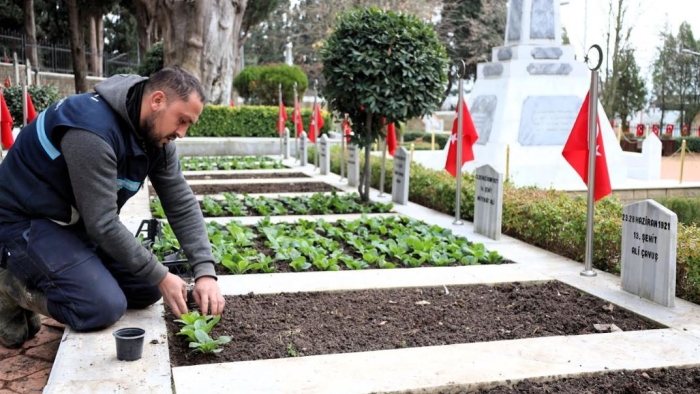 Büyükşehir’den şehitlerin emanetine özenli bakım